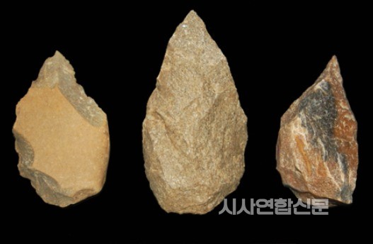 파주 적성~연천 전곡 도로건설공사구간,주먹도끼·찍개 등 구석기 시대 유물 1000여점 출토